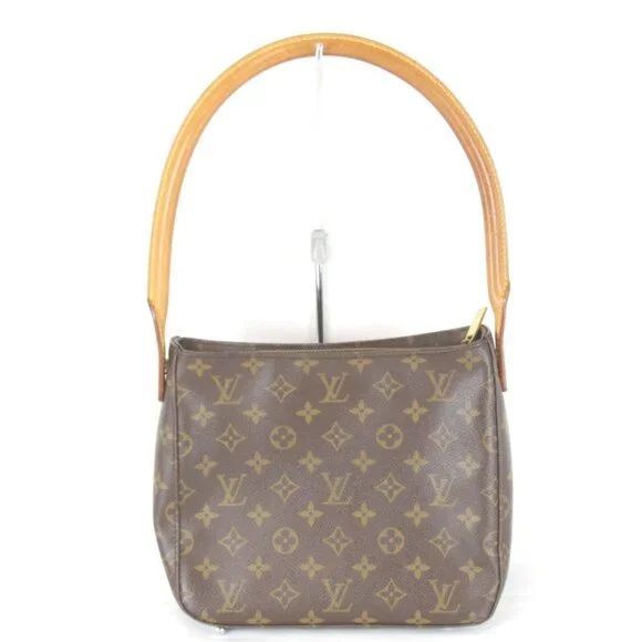 LOUIS VUITTON Brown Monogram Canvas Looping MM Shoulder Bag - Picture 2 of 10